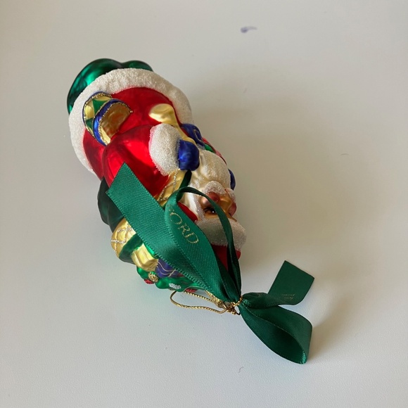 Vintage Waterford Holiday Heirloom Ornament:  Limited 1st Edition, Santa Series, - Picture 8 of 14